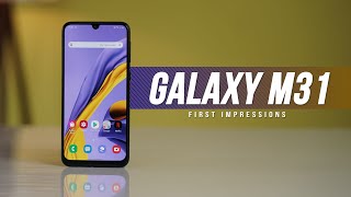 Samsung Galaxy M31 video
