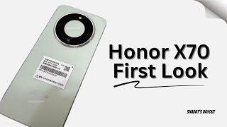 Honor X70 video