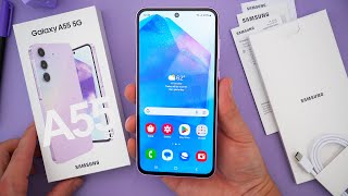 Samsung Galaxy A55 video