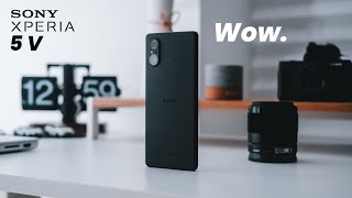 Sony Xperia 5 V video