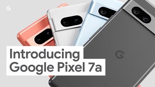 Google Pixel 7a video