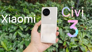 Xiaomi Civi 3 video