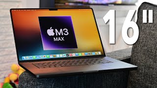 MacBook Pro 16-Inch (2023) M3 Max video
