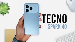 Tecno Spark 40 video