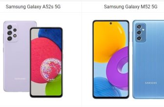 Samsung Galaxy A52s 5G vs Galaxy M52 5G