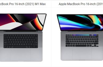 MacBook Pro 16-Inch (2021) vs MacBook Pro 16-inch (2019)