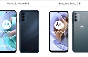 Motorola Moto G41 vs Moto G31