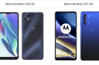 Motorola Moto G50 5G vs Moto G51 5G