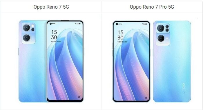 Oppo Reno 7 5G vs Reno 7 Pro 5G