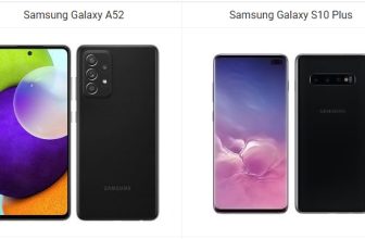 Samsung Galaxy A52 vs Galaxy S10 Plus