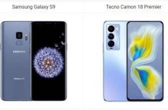 Samsung Galaxy S9 vs Tecno Camon 18 Premier