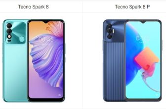 Tecno Spark 8 vs Spark 8P