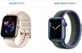 Amazfit GTS 3 vs Apple Watch Series 7