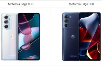 Motorola Edge X30 vs Motorola Edge S30
