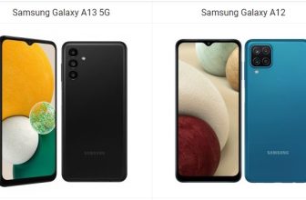 Samsung Galaxy A13 5G vs Galaxy A12
