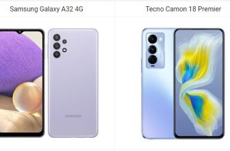 Samsung Galaxy A32 4G vs Tecno Camon 18 Premier