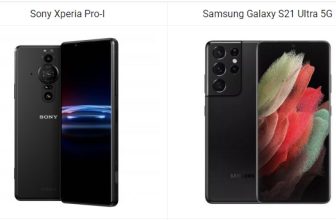 Sony Xperia Pro-I vs Samsung Galaxy S21 Ultra