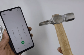 Samsung Galaxy A12 (Screen Scratch Test)