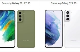 Samsung Galaxy S21 FE 5G vs Galaxy S21 5G