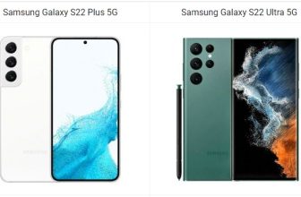 Samsung Galaxy S22 Plus 5G vs Galaxy S22 Ultra 5G