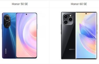 Honor 50 SE vs Honor 60 SE