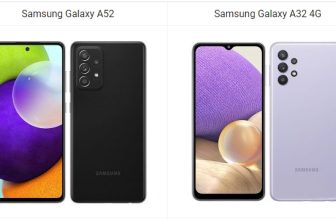 Samsung Galaxy A52 vs Galaxy A32 4G
