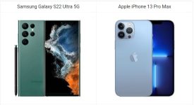 Samsung Galaxy S22 Ultra 5G vs Apple iPhone 13 Pro Max