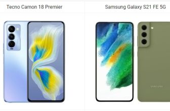 Tecno Camon 18 Premier vs Samsung Galaxy S21 FE 5G