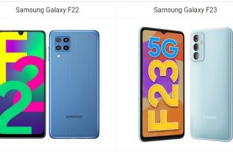 Samsung Galaxy F22 vs Galaxy F23