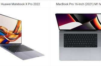 Matebook X Pro 2022 vs MacBook Pro 16-Inch (2021) M1 Max