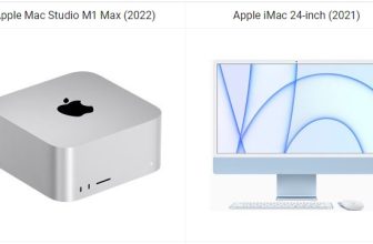 Mac Studio M1 Max (2022) vs iMac 24-inch (2021)