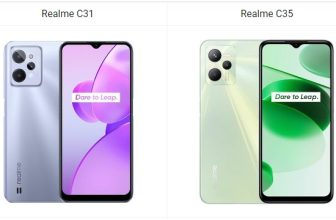 Realme C31 vs Realme C35