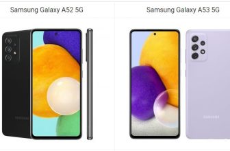 Samsung Galaxy A52 5G vs Galaxy A53 5G