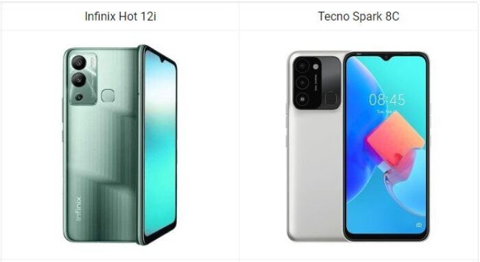 Infinix Hot 12i vs Tecno Spark 8C
