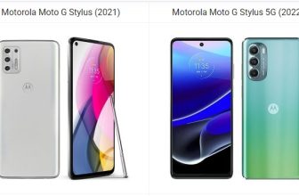 Motorola Moto G Stylus (2021) vs Moto G Stylus (2022)