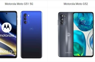 Motorola Moto G51 5G vs Motorola Moto G52