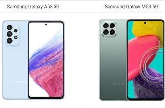 Samsung Galaxy A53 5G vs Galaxy M53 5G