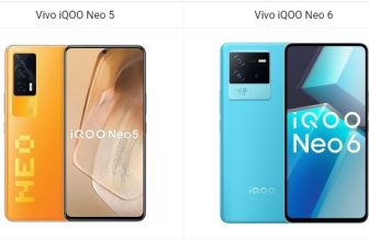 Vivo iQOO Neo 5 vs Vivo iQOO Neo 6