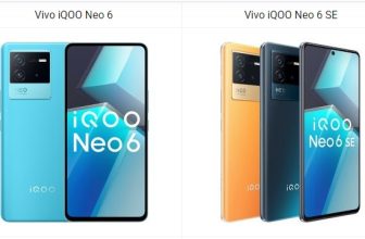 Vivo iQOO Neo 6 vs Vivo iQOO Neo 6 SE