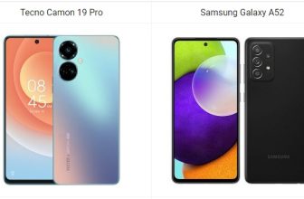 Tecno Camon 19 Pro vs Samsung Galaxy A52