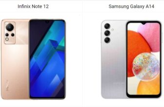 Infinix Note 12 vs Samsung Galaxy A14