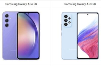 Samsung Galaxy A54 5G vs Galaxy A53 5G