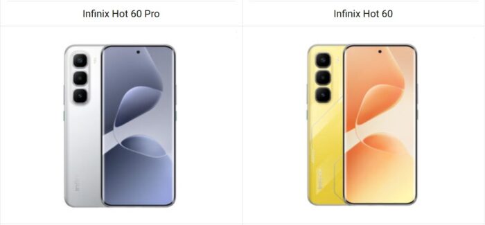 Infinix Hot 60 Pro vs Hot 60