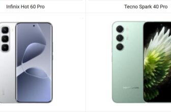 Infinix Hot 60 Pro vs Tecno Spark 40 Pro