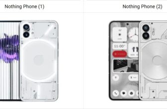 Nothing Phone (1) vs Nothing Phone (2)