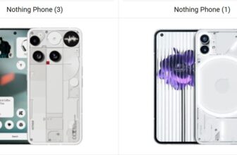 Nothing Phone (3) vs Nothing Phone (1)